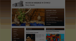 Desktop Screenshot of muzeum-zywiec.pl